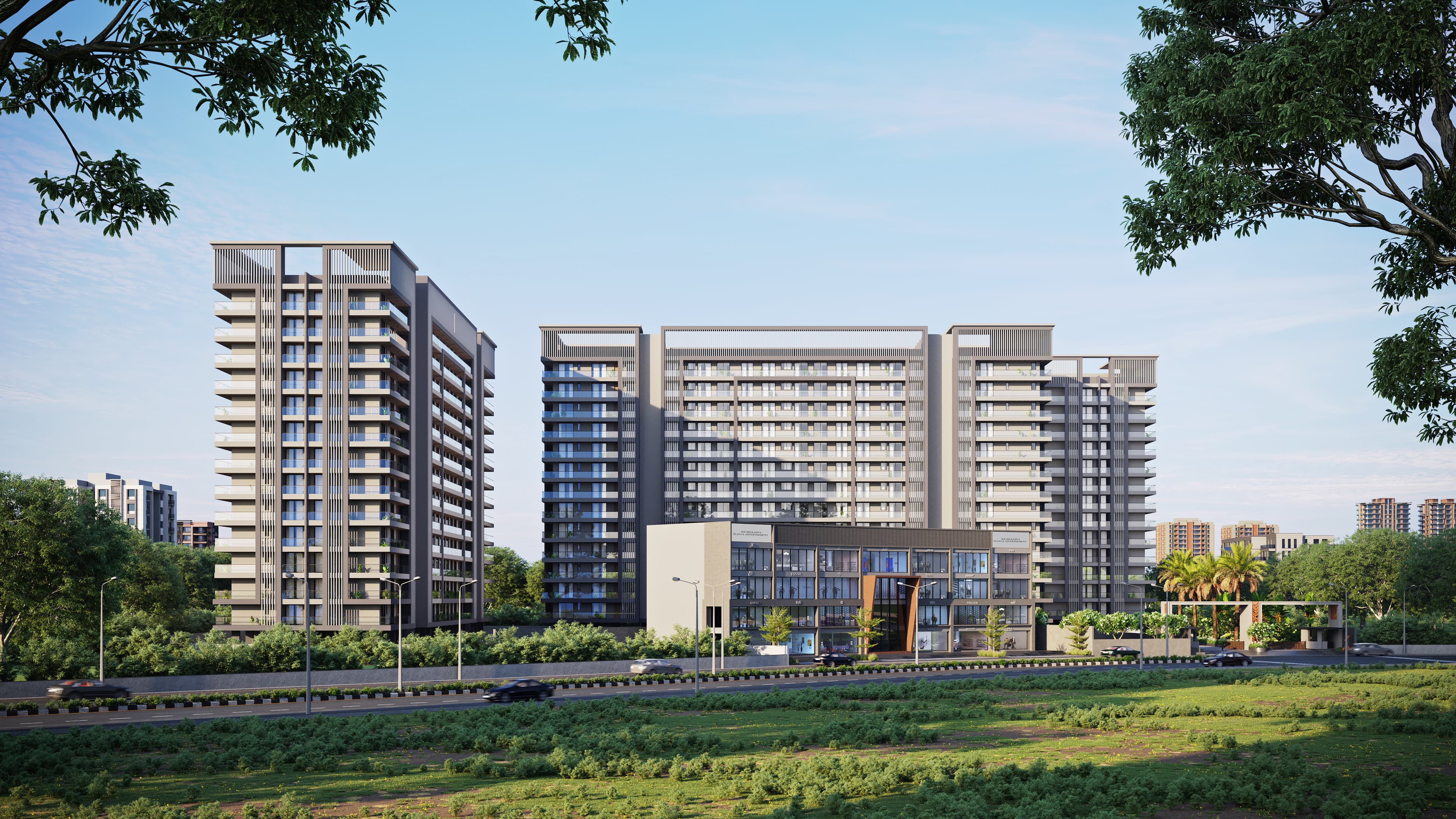 Shubh Kamna Heights residential community